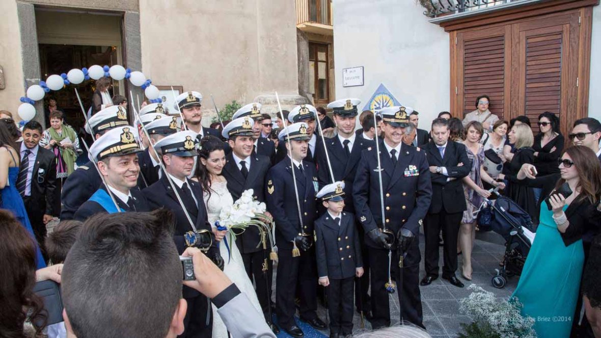 Marriage at Lipari port, Aeolian island photographed by Serge Briez ©2014 Cap médiations, Thera Explorer