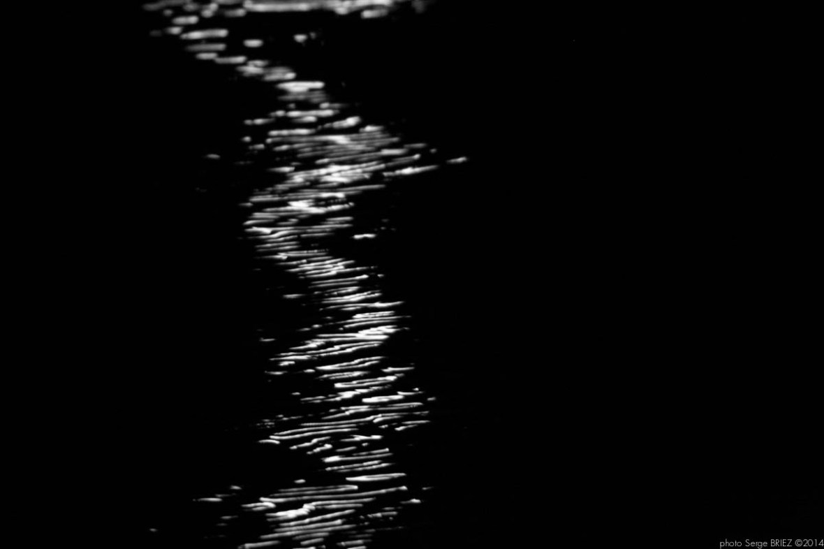 Bay of Salvador Dalí in the moonlight, port Lligat, Spain photographed by Serge Briez, ©2014 Cap médiations