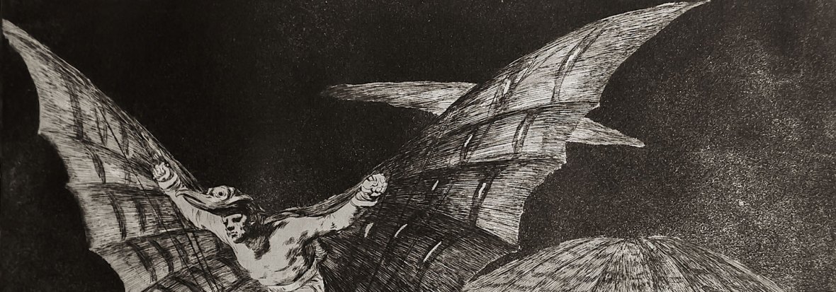 Goya's Etching photographed by Serge Briez