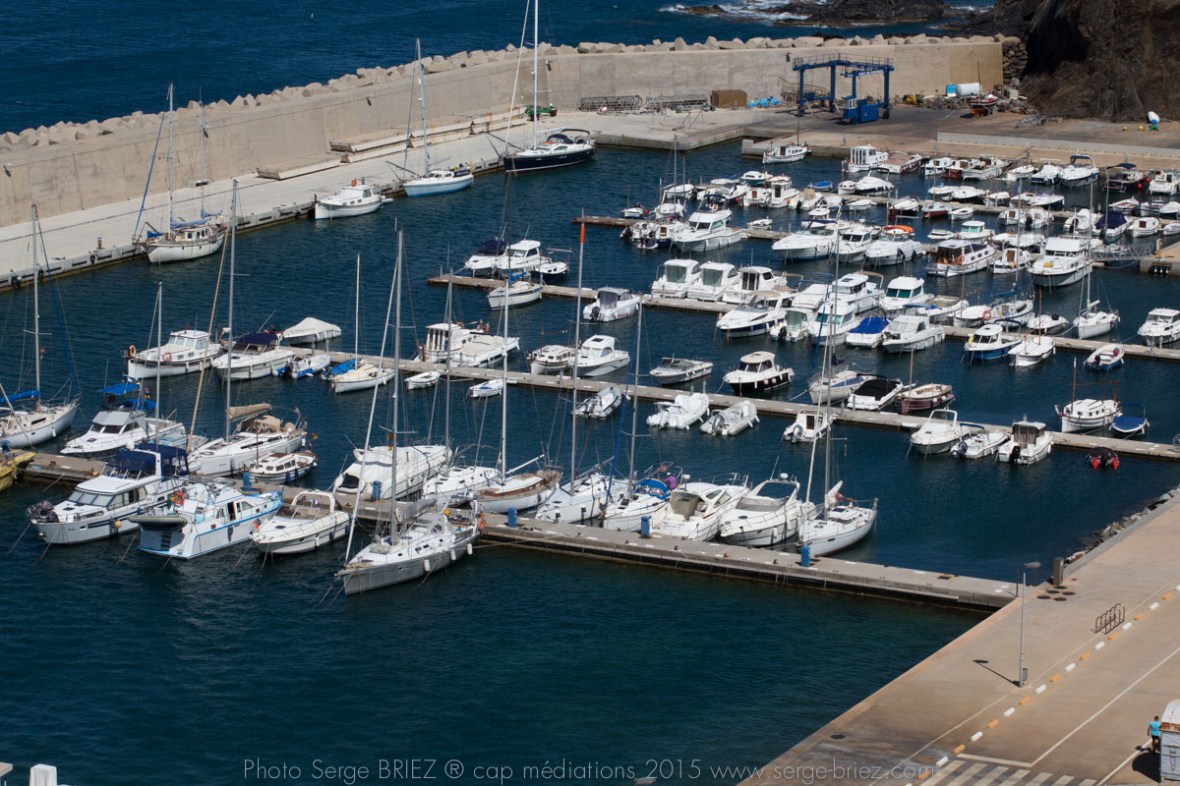Port de plaisance de Portbou- photo Serge Briez®capmediations.2015 reproduction iinterdite